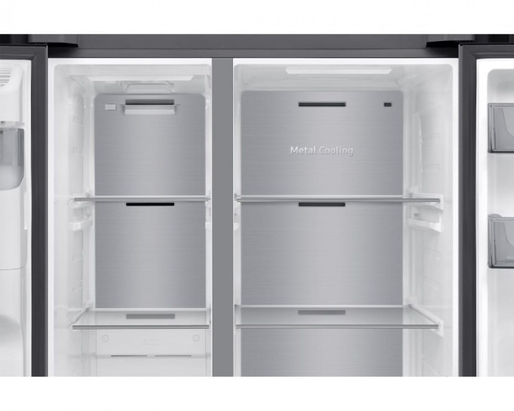 Samsung Chłodziarko-zamrażarka RS70F64KETEO Side by Side