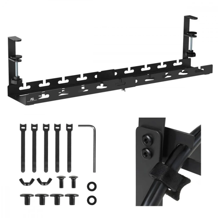Maclean Organizer podbiurkowy na kable MC-103 B