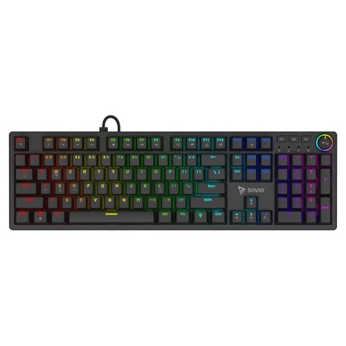 Savio Klawiatura mechaniczna STYX Outemu Red Hot Swap RGB