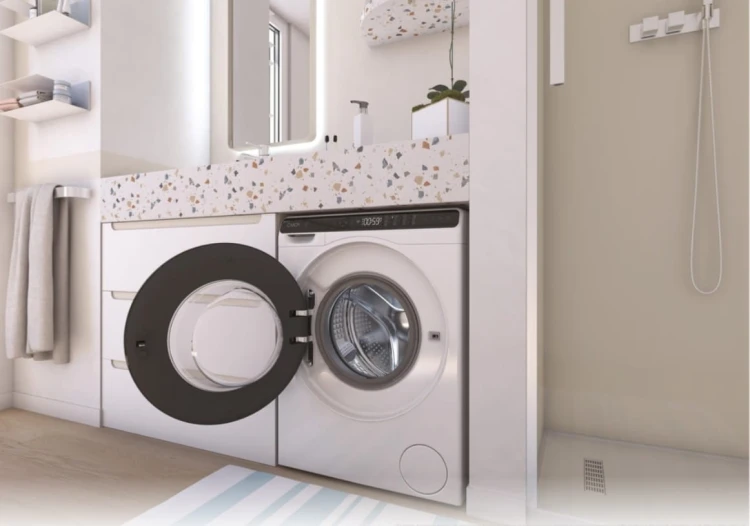 Candy Pralka kompaktowa CW50-BP12307U1-S