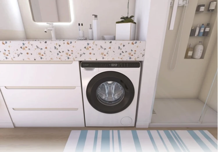 Candy Pralka kompaktowa CW50-BP12307U1-S