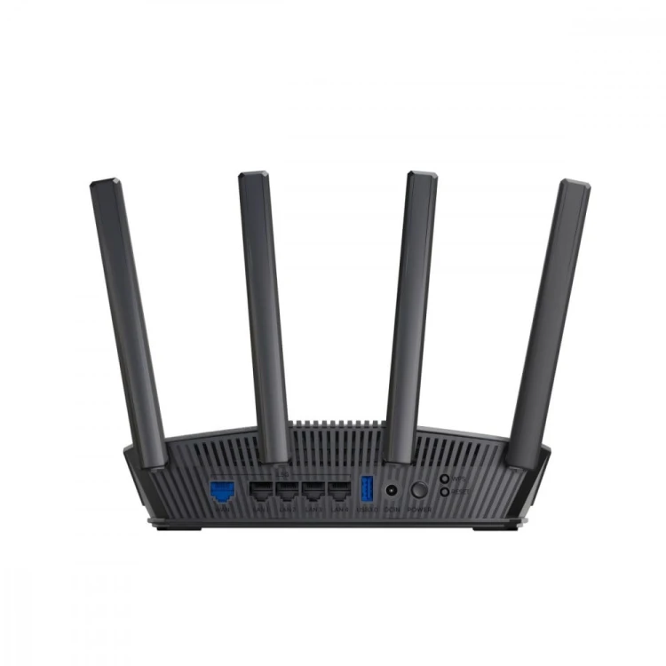 Asus Router RT-BE82U WiFi 7 Dual-Band Extendable Router, 4K-QAM, MLO, Five 2.5GbE ports