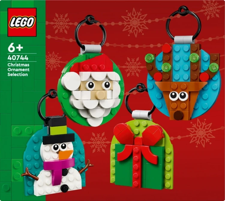 LEGO Klocki Iconic 40744 Kolekcja ozdób świątecznych