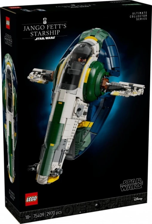 LEGO Klocki Star Wars 75409 Patrolowiec typu Firespray Jango Fetta