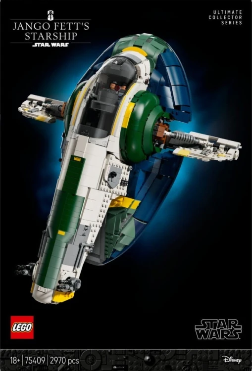 LEGO Klocki Star Wars 75409 Patrolowiec typu Firespray Jango Fetta