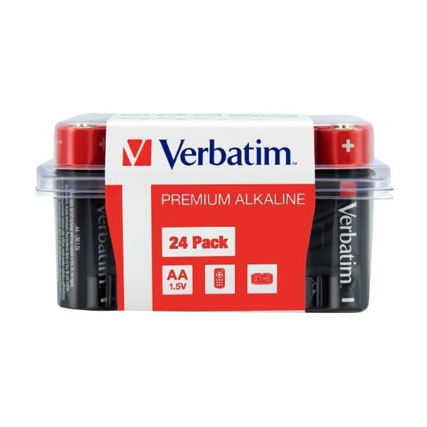 Verbatim Baterie AA / LR06 1,5V 24-pack 49505