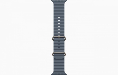 Apple Watch Ultra 3 GPS + Cellular Koperta 49 mm z tytanu w kolorze naturalnym Pasek Ocean w kolorze marynarskiego granatu