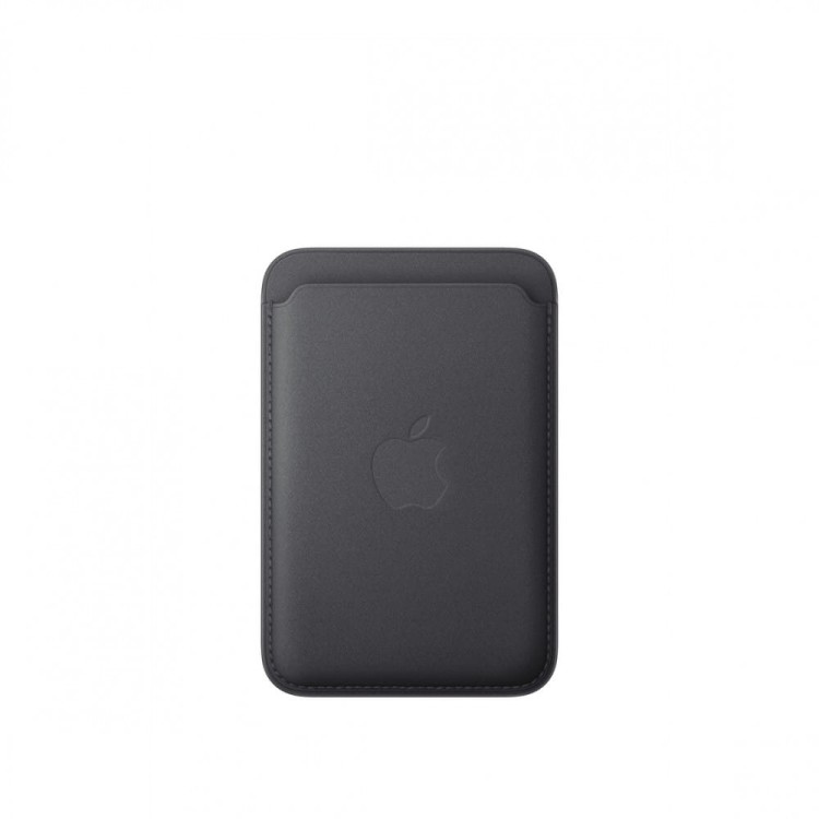 Apple Portfel z tkaniny FineWoven z MagSafe do iPhonea - czarny