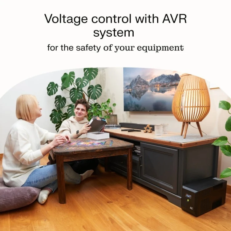 Green Cell Zasilacz awaryjny UPS 1400W/2000VA czysta sinusoida