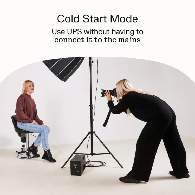 Green Cell Zasilacz awaryjny UPS 700W/1000VA czysta sinusoida