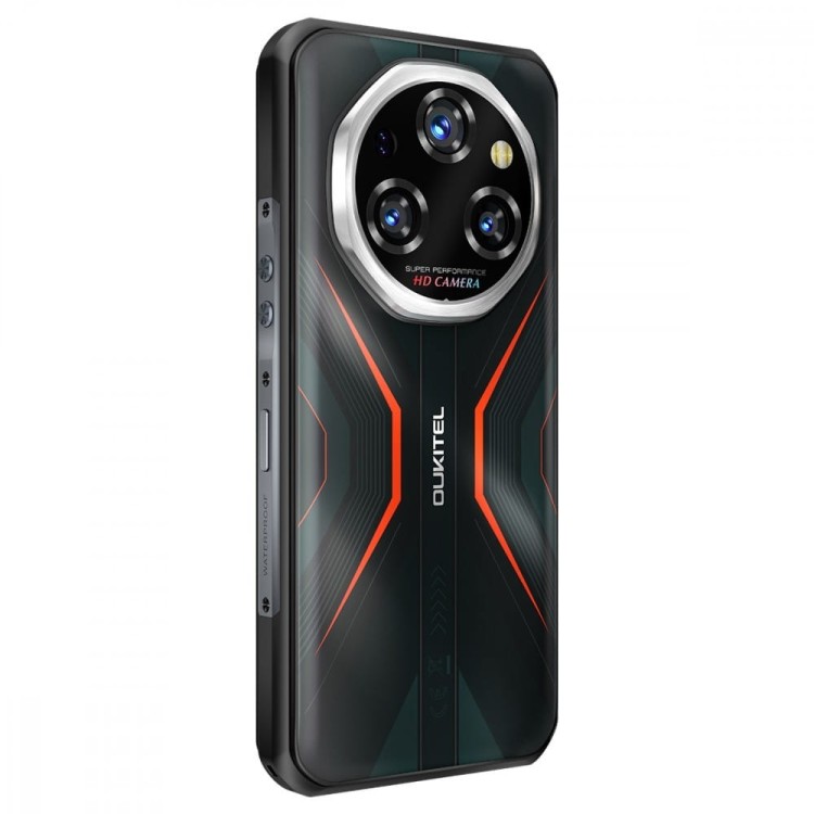 OUKITEL Smartfon WP55 5G 12/256 GB IP69K Pomarańczowy