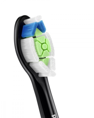 Philips Zestaw 2 końcówek Opitimal White HX6062/88 czarny