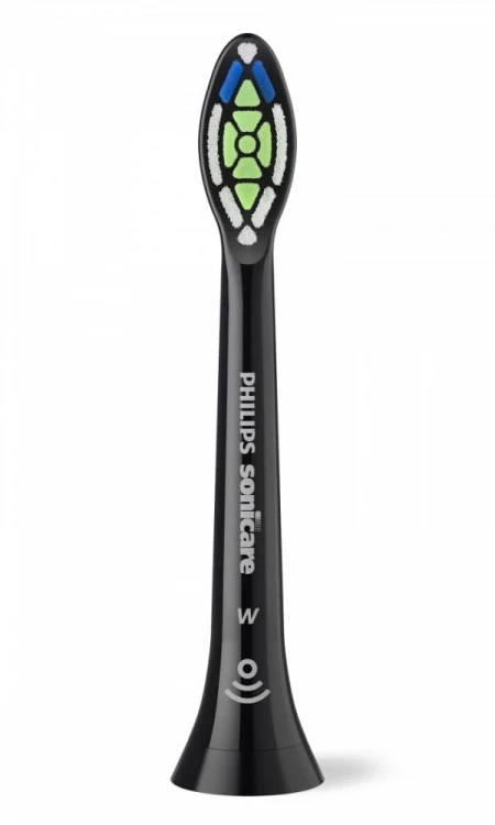 Philips Zestaw 2 końcówek Opitimal White HX6062/88 czarny