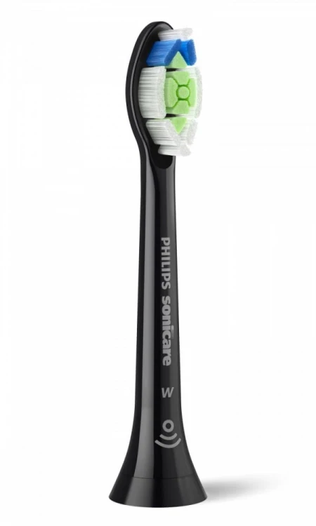 Philips Zestaw 2 końcówek Opitimal White HX6062/88 czarny