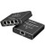 Qoltec Rozdzielacz splitter Ethernet  mini SWITCH 1x4 RJ45 | 1000Mb/s | USB-C | Aluminium