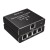 Qoltec Rozdzielacz splitter Ethernet  mini SWITCH 1x4 RJ45 | 1000Mb/s | USB-C | Aluminium