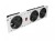 Lanberg Panel wentylacyjny pionowy 19 cali 3U do szaf rack, trzy wentylatory, 230V, szary