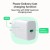 Green Cell Ładowarka sieciowa USB 30W 1x USB-C BIAŁA