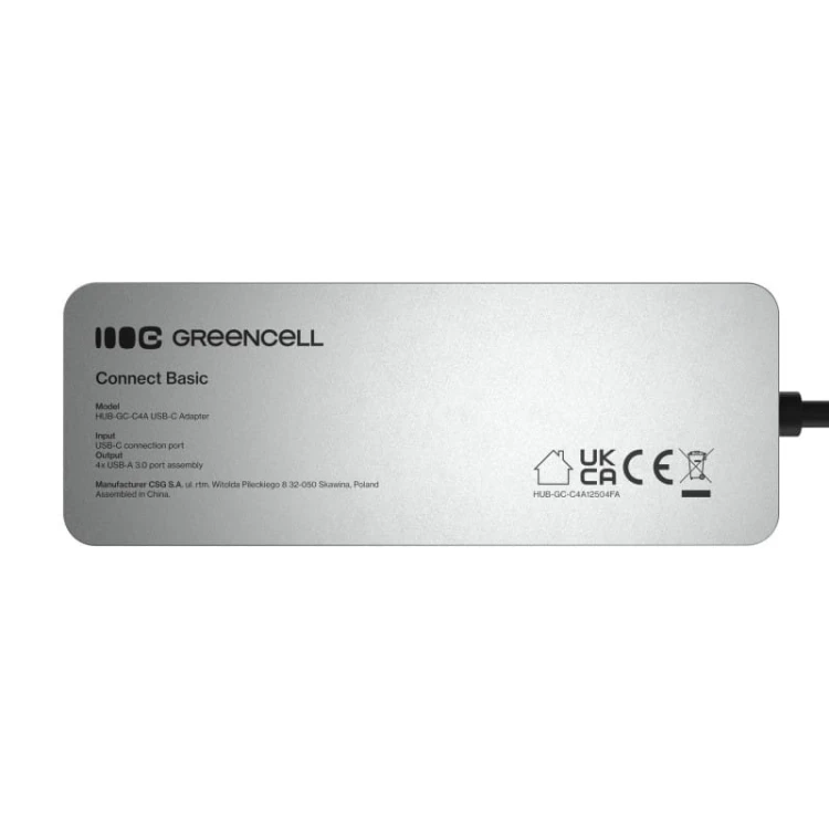 Green Cell HUB USB-C Basic USB-C do 4x USB-A 3.0