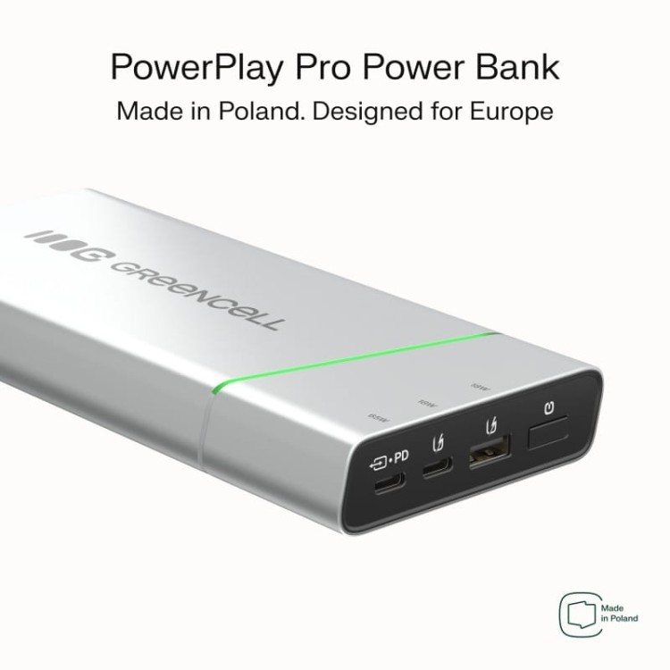 Green Cell Powerbank 65W PowerPlay 20800mAh PD PL