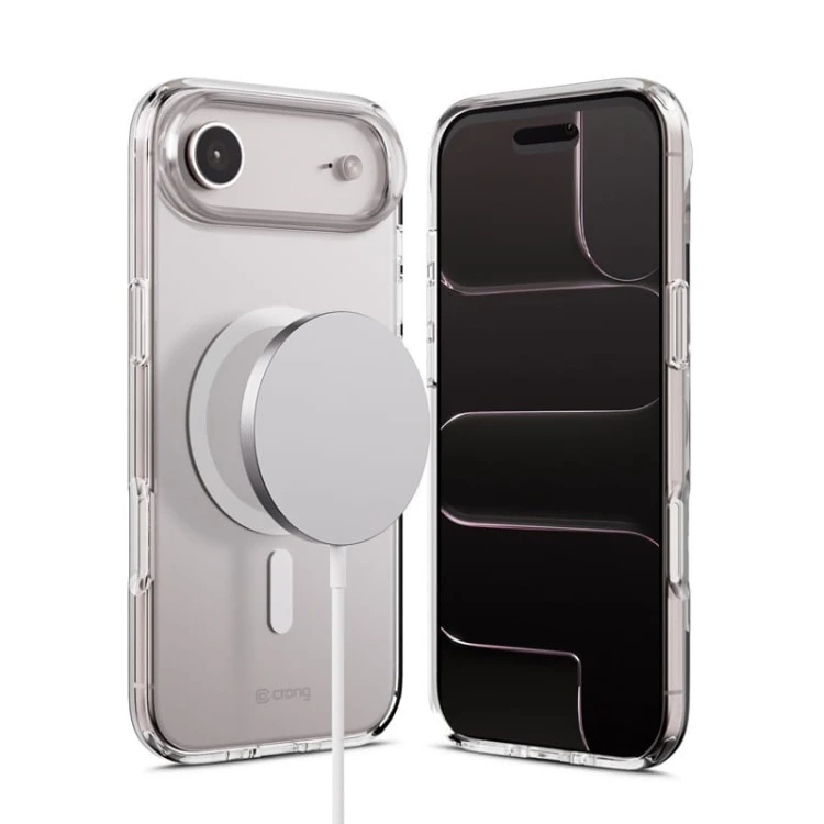 CRONG Clear MAG Cover - Etui MagSafe iPhone Air Przezroczyste