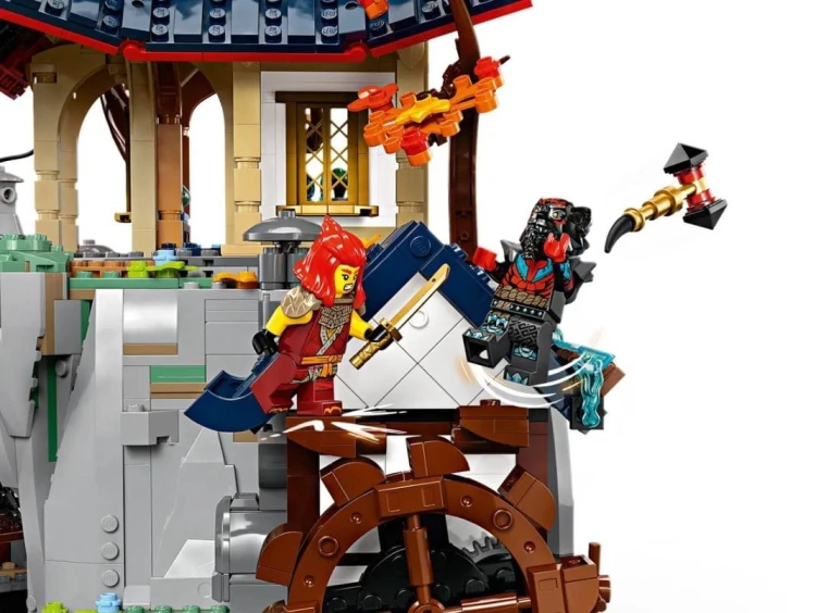 LEGO Klocki Ninjago 71814 Turniejowe miasto ze świątynią
