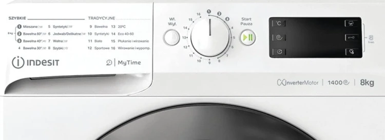 Indesit Pralka MTWE81495WBPL
