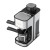 Feel-Maestro Kolbowy ekspres do kawy ze spieniaczem do mleka i podgrzewaczem na filiżankę  MR-411