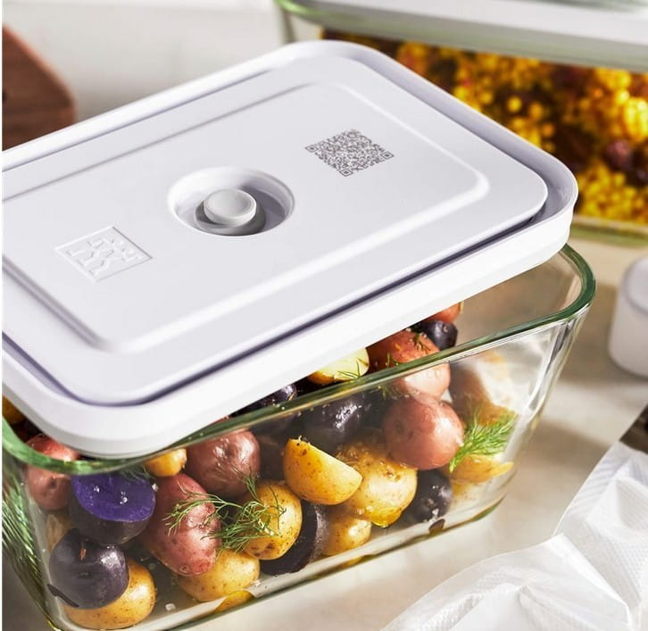 Zwilling Pojemnik szklany Fresh&Save 2l szary