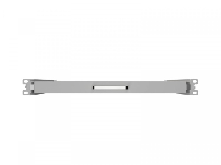 Lanberg Półka wysuwana do szaf rack 19 cali 350mm szara