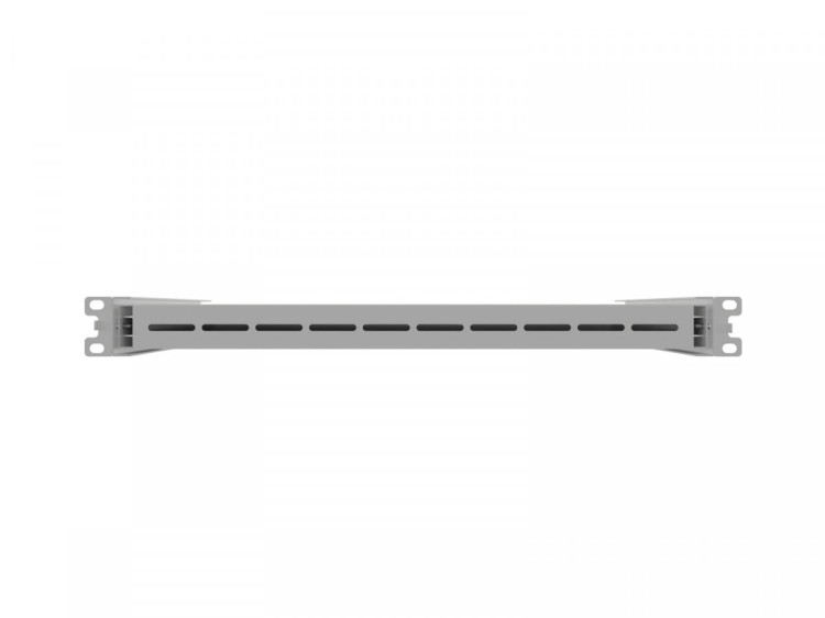Lanberg Półka wysuwana do szaf rack 19 cali 350mm szara