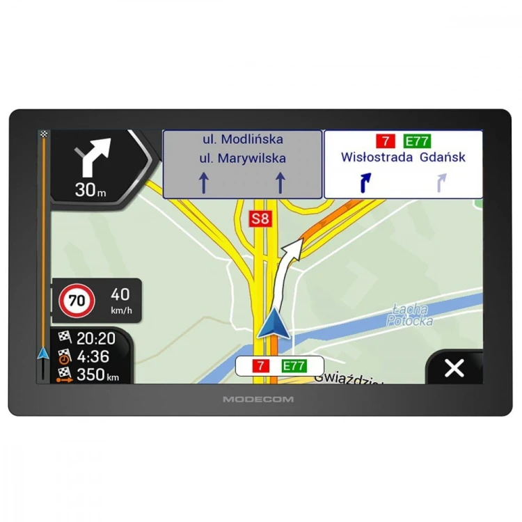 MODECOM NAWIGACJA FREEWAY CX 7.4 iGO Navigation Truck EUROPA +  ROCZNA AKTUALIZACJA