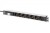 Digitus Listwa zasilająca PDU Rack 19" z wyłącznikiem nadprądowym Typ C 16A, 7 gniazd Schuko CEE 7/3 (45°), kabel 1,8m wtyk Unischuko CEE 7/7, 16A, al