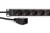 Digitus Listwa zasilająca PDU Rack 19", 9 gniazd Schuko CEE 7/3 (45°), kabel 2m wtyk IEC C20, 16A, aluminiowa