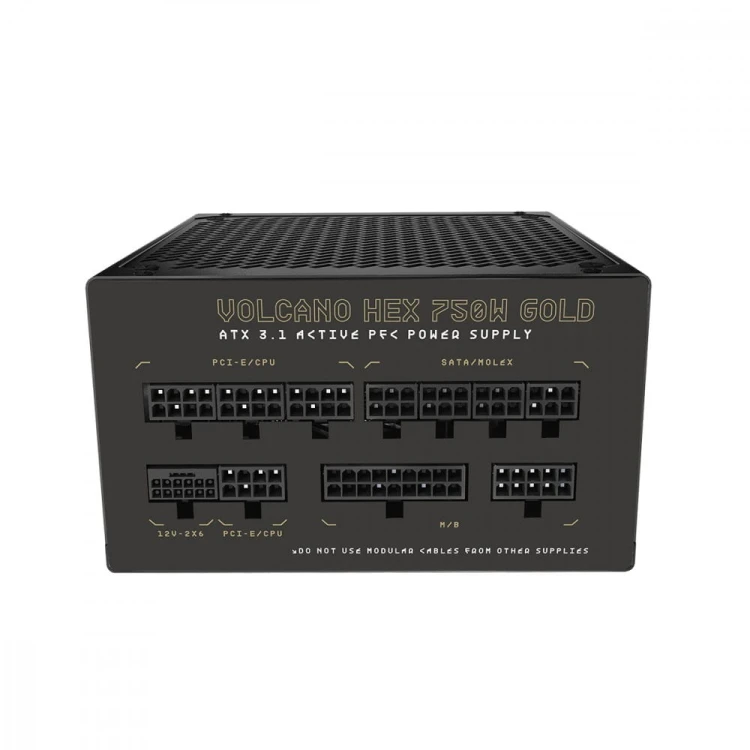 MODECOM Zasilacz komputerowy Volcano HEX 750W Gold ATX 3.1