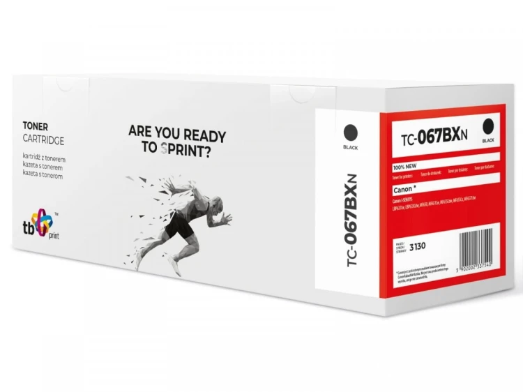 TB Print Toner do Canon MF650 TC-067BXN BK 100% nowy CRG067H