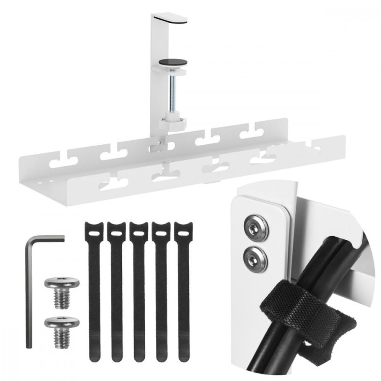 Maclean Organizer podbiurkowy na kable, MC-105W