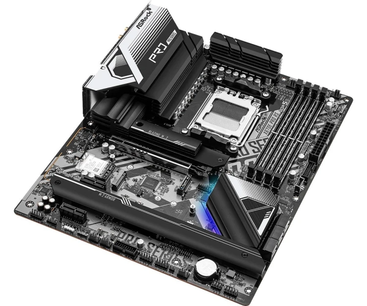 ASRock Płyta główna X670E PRO RS AM5 4DDR5 HDMI/DP M.2  EATX