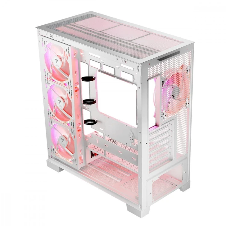 MODECOM Obudowa Volcano Space ARGB Biała