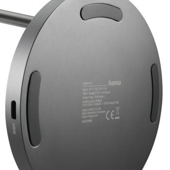 Hama Ładowarka indukcyjna fast charge 15w czarna