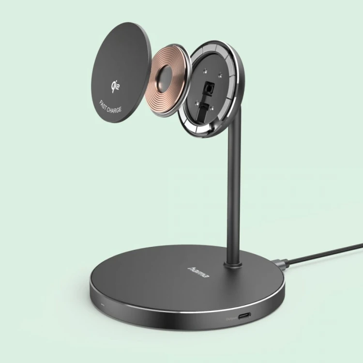 Hama Ładowarka indukcyjna fast charge 15w czarna