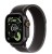 Apple Watch Ultra 3 GPS + Cellular koperta 49 mm z tytanu w kolorze czarnym, opaska Trail w kolorze czarnym/wÄgla drzewnego - rozmiar S/M