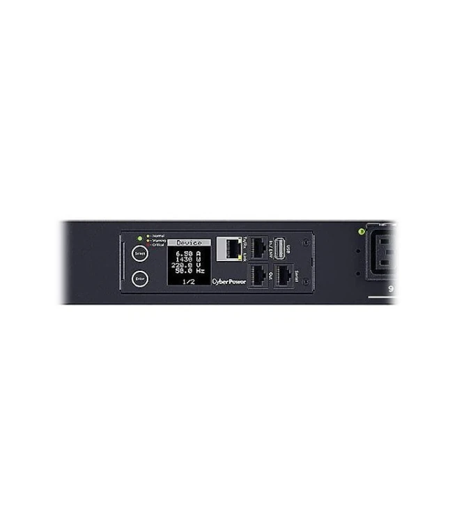 CyberPower Listwa zasilajÄca PDU81005 PDU,Switched MBO,Rack 0U,Input                          32A,C13x21,C19x3,SNMP