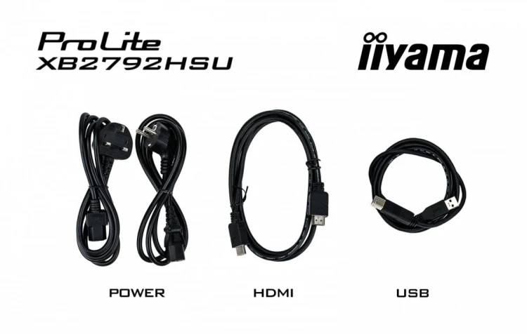 IIYAMA Monitor 27 cali XB2792HSU-B1 IPS,FHD,HDMI,DP,120Hz,350cd,4ms,        cienkie ramki, 1500:1, ErP B, USB HUBx2
