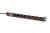 Digitus Listwa zasilająca PDU Rack 19" z zabezpieczeniem przeciążeniowym, 8 gniazd Schuko CEE 7/3 (45°), kabel 2m wtyk Unischuko, 16A, aluminiowa