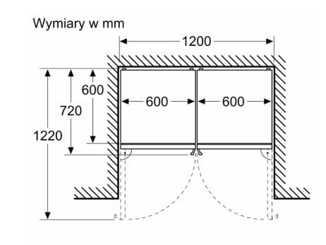 Bosch Chłodziarko-zamrażarka KGN39VXBT