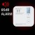 Qoltec Czujnik tlenku węgla z baterią | alarm 85dB | LED