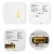 Qoltec Czujnik tlenku węgla z baterią | alarm 85dB | LED