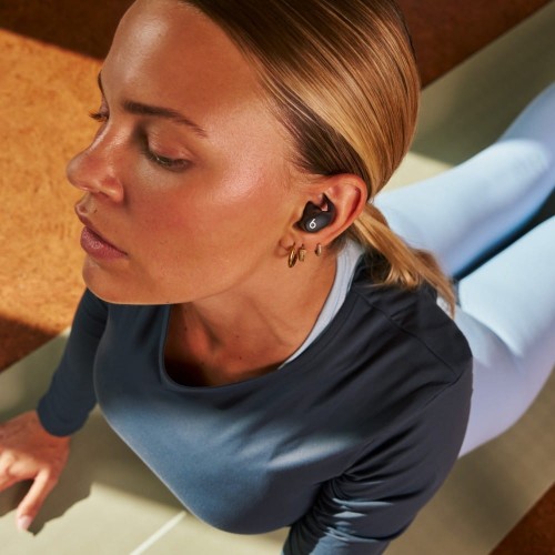 Apple Słuchawki Powerbeats Fit - bezprzewodowe douszne słuchawki sportowe - niedościgniona czerń