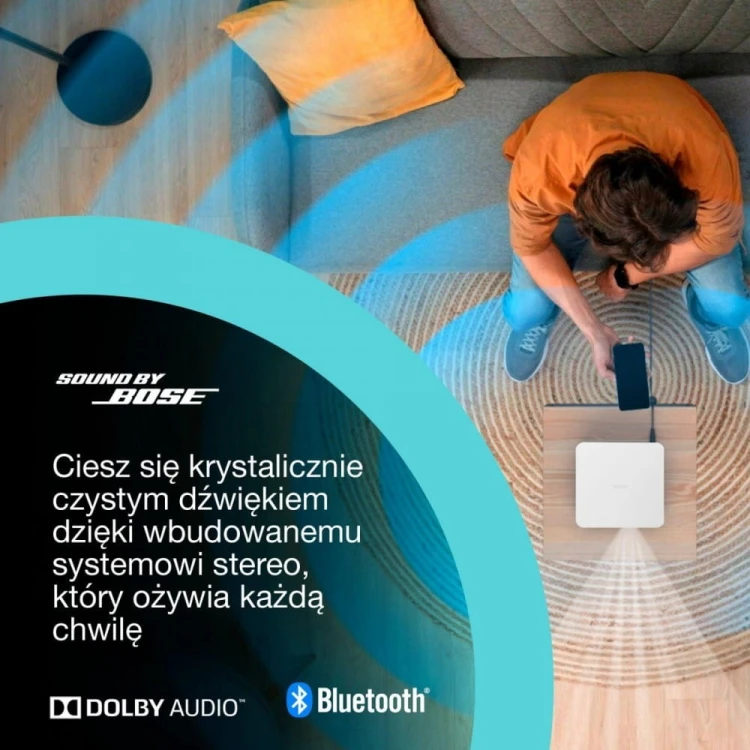 Epson Projektor mini laser EF-61W FHD/700L/5m:1/1.6kg biały